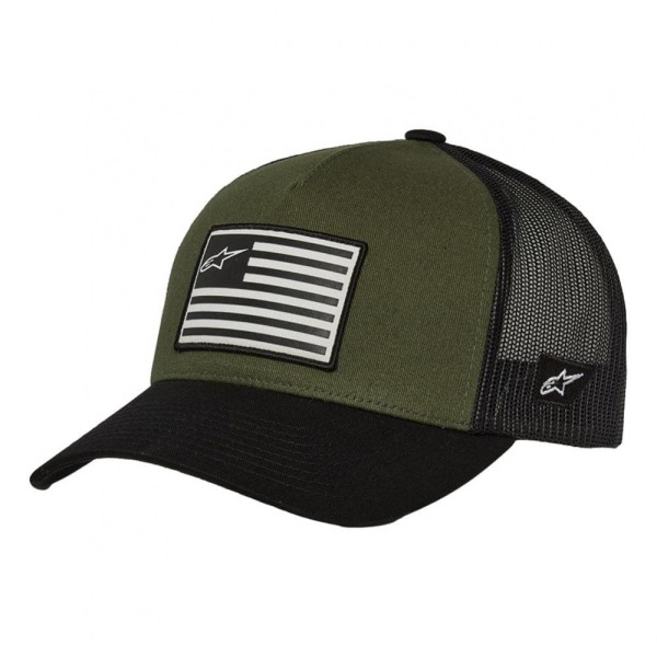 Alpinestars Alpinestars Flag Snapback Cap Olive/Black